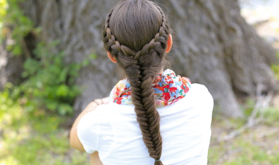 fishtail braids